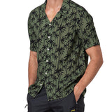 Camicia manica lunga bowling nero/verde