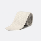 Cravatta gessata grigio