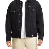 Giacca trucker jeans oversize nero