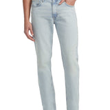 Jeans straight G16 denim chiaro