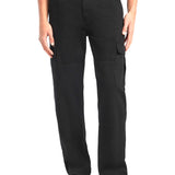 Pantalone chino cargo nero