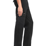 Pantalone chino cargo nero