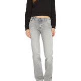 Felpa girocollo crop logo 3D embro nero