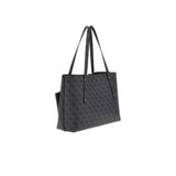 Borsa tote Eco Brenton coal logo grigio/nero