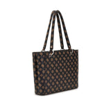 Borsa tote Noelle logo moka