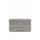 Pochette Zalina strass argento