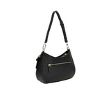 Borsa a spalla Noelle logo nero