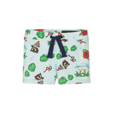Boxer mare stampa fantasia tropicale
