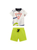 completo-2-pz-neonato-t-shirt-stampa-logo-e-shorts-blu-lime