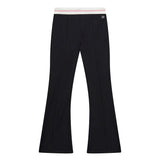 Pantalone jeggings punto milano nero