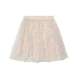 Gonna con applicazione paillettes fanbtasia