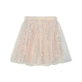 Gonna con applicazione paillettes fanbtasia