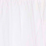 Minigonna mesh in tulle bianco