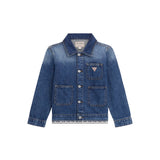 Giubbino di jeans modello oversize denim medio