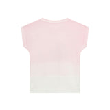 T-shirt maniche corte dip eye rosa