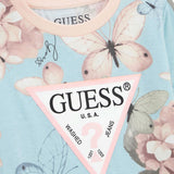 T-shirt stampata con logo fantasia