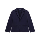 Giacca elegante con bottoni blu