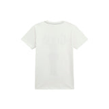 T-shirt stampa logo teddy bianco