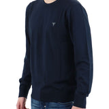 Girocollo maniche lunghe Dane blu