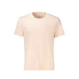 T-shirt manica corta dyed embro salmone