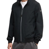 Bomber con zip nero