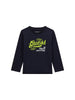 t-shirt-logo-vintage-in-cotone-blu