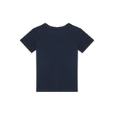 T-shirt stampa teddy california blu