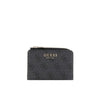 porta-carte-con-zip-laurel-coal-logo-grigio-nero