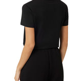 T-shirt basic Briana nero
