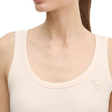 Top a costine colette rosa