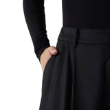 Pantalone chino wide leg Sancha nero