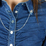Camicia Alisha denim blu scuro