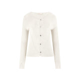 Cardigan con bottoni gioiello Eden beige