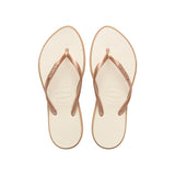 Infradito Slim Point oro/beige