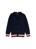cardigan-con-bottoni-kids-con-motivo-iconico-blu