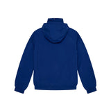 Giacca junior con zip e patch logo blu medio