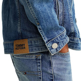 Giacca trucker oversize denim medio