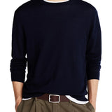 Girocollo smart casual blu