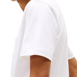 T-shirt regular fit con tasca sul petto bianco