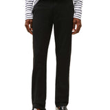 Pantaloni chino Flex straight fit nero