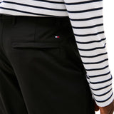 Pantaloni chino Flex straight fit nero