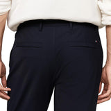 Pantaloni chino Flex straight fit blu