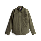 Giacca stile camicia ripiegabile verde militare