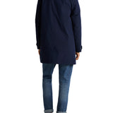 Cappotto idrorepellente ripiegabile blu