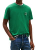 t-shirt-logo-sul-petto-verde