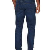 Jeans straight fit core denton in denim scuro