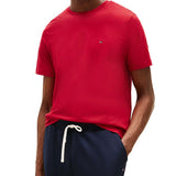 T-shirt regular fit essential rosso