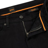 Jeans regular waist Maine stretch black denim