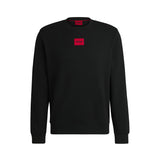 Felpa girocollo DIragol212 con box logo nero