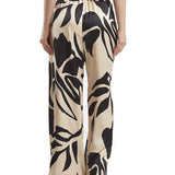 Pantalone palazzo stampato fantasia